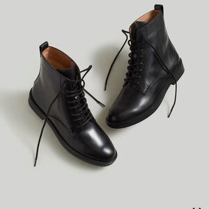 Madewell Black Combat Boots